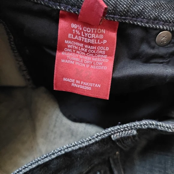 Express X2 Stella Full Leg Low Rise Jeans Size 8S - Picture 9 of 11